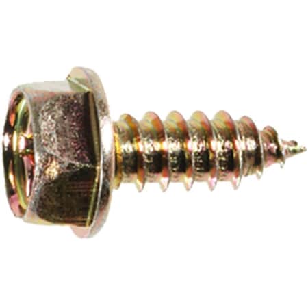 Auveco AUVECOPAK M6-1.81 X 16MM LICENSE PLATE SCREW, 4PK AP17980